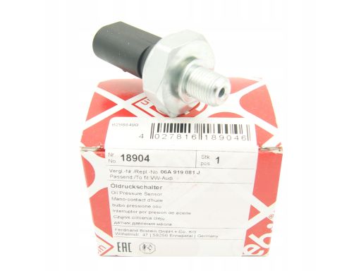 18904 Czujnik Ciśnienia Oleju Febi Bilstein