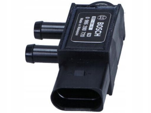 0 986 280 720 Czujnik Ciśnienia Spalin (Ilość Pinów: 3) Pasuje Do: Maz