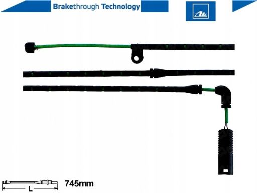 24.8190-0254.2 Czujnik Zużycia Klocka Hamulcowego Przód Pasuje Do: Bmw
