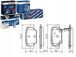 Klocek Hamulcowy Kpl. 0 986 494 404