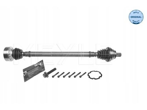 100 498 0722 Półoś Napędowa Przód P 800Mm Pasuje Do: Audi A3, Q2, Seat