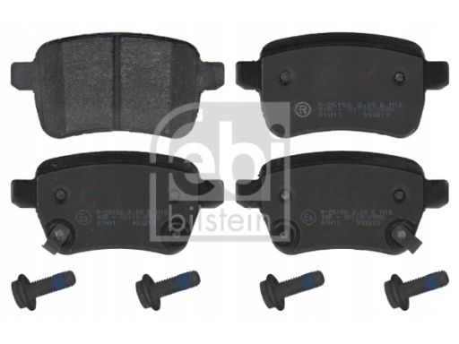 Fe16903 Klocek Hamulcowy Kpl. Tył , Pasuje Do: Fiat 500L, Tipo, Opel A