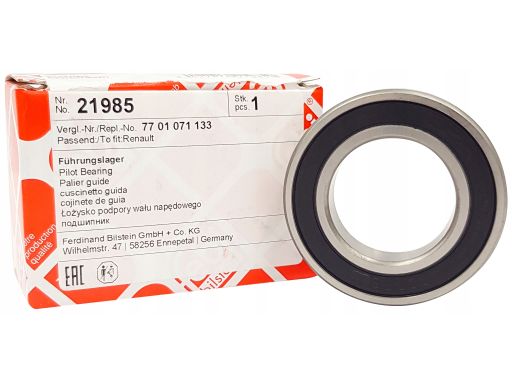 Fe21985 Łożysko Półosi Napędowej Przód P (35X62X14Mm) Pasuje Do: Dacia