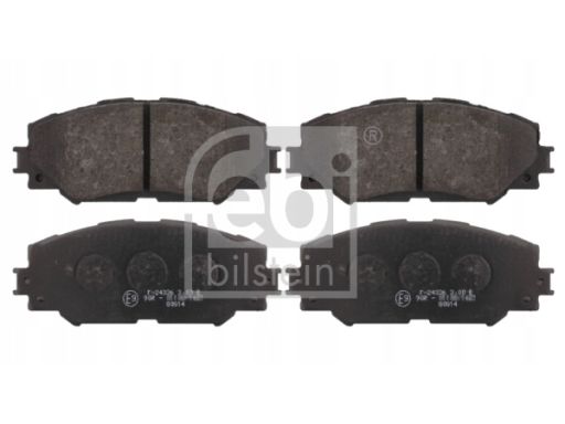 Fe16650 Klocek Hamulcowy Kpl. Przód , Pasuje Do: Lexus Hs, Subaru Trez