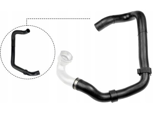 INC Przewód Wąż Chłodnicy Volkswagen Seat Skoda Audi GAT05-4579