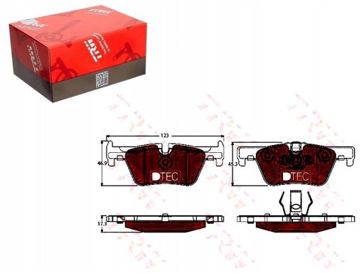 Klocek Hamulcowy Kpl. Gdb1919Dte