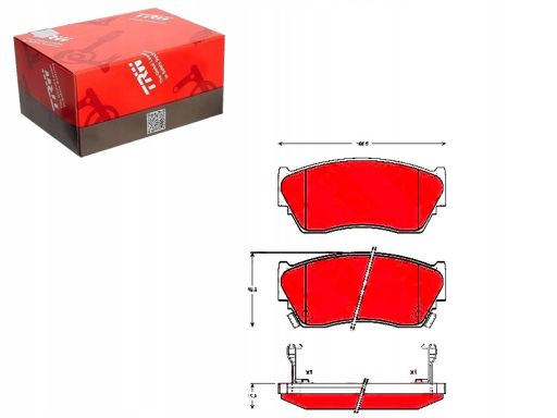 Klocek Hamulcowy Kpl. Gdb1012