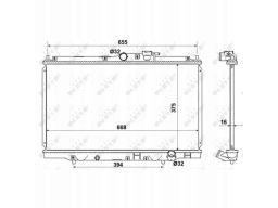 Chłodnica Silnika 53712