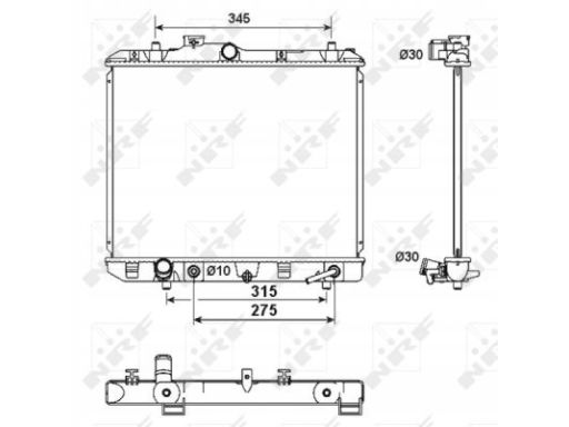 Chłodnica Silnika 53158