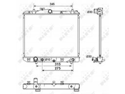 Chłodnica Silnika 53158