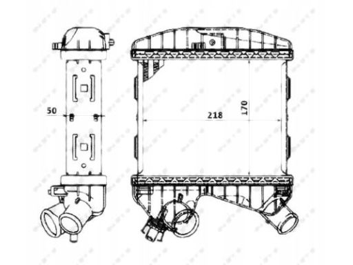 Chłodnica Powietrza Doładowującego 30177