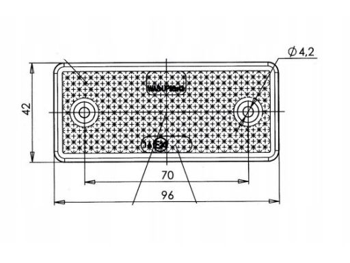 850 Światło Odblaskowe 850 Up Waś