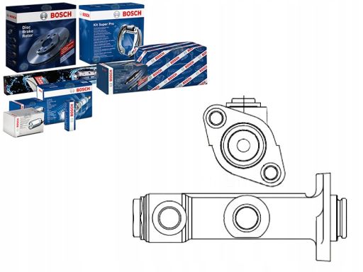 0 986 486 000 Pompa Sprzęgła Bosch