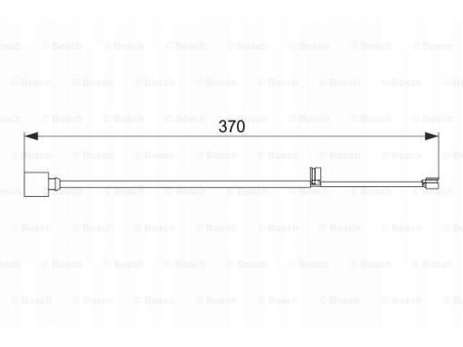 1 987 474 572 Czujnik Zużycia Klocka Hamulcowego Tył Audi A3, Tt 2.5