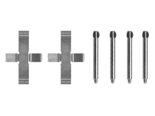 1 987 474 100 Zestaw Montażowy Klocka Hamulcowego Tył Pasuje Do: Merce