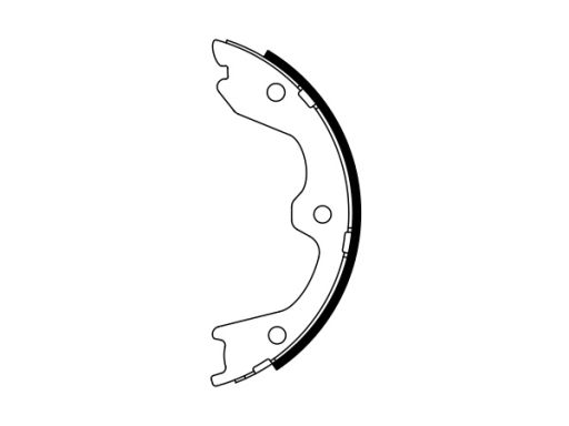 0 986 487 941 Szczęki Hamulca Postojowego Kpl. Bosch