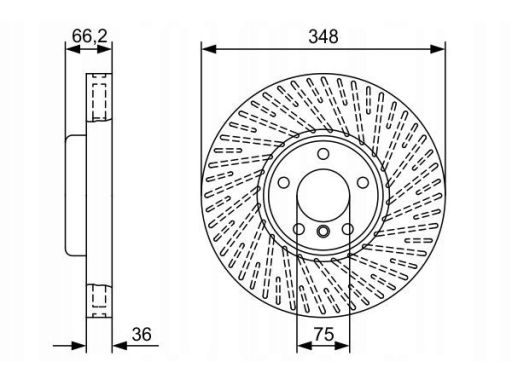 0 986 479 W20 Tarcza Hamulcowa Bosch