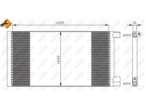 35487 Skraplacz Klimatyzacji Nrf 35487 Nrf