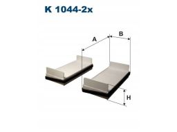 Filtr Kabiny K 1044-2X