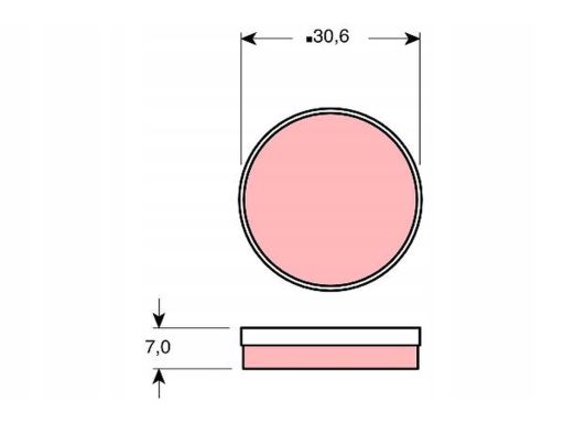 Gdb271 Klocek Hamulcowy Hamulca Postojowego Kpl Trw