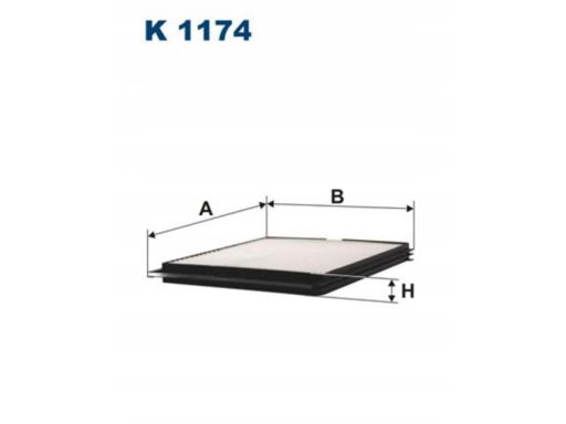 Filtr Kabiny K 1174