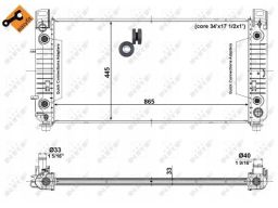 Chłodnica Silnika 56008