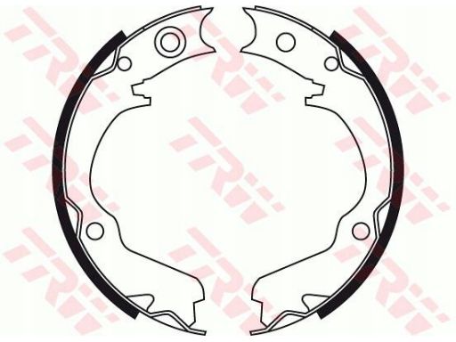 Szczęki Hamulca Postojowego Kpl. Gs8725