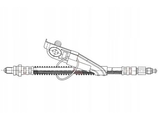Phc291 Przewód Hamulcowy Elastyczny Phc291 Trw