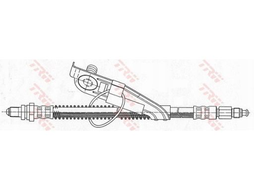 Phc291 Przewód Hamulcowy Elastyczny Phc291 Trw