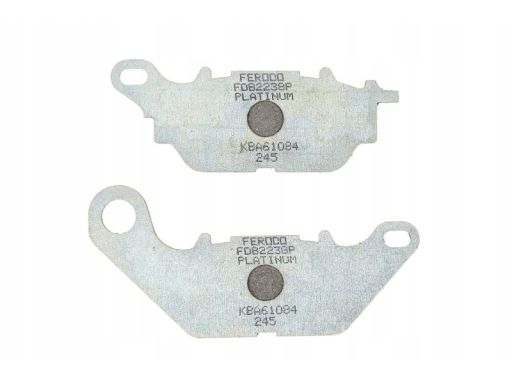 Klocek Hamulcowy Kpl. Klocki Hamulcowe Dół/Tył, Przeznaczenie: Droga,