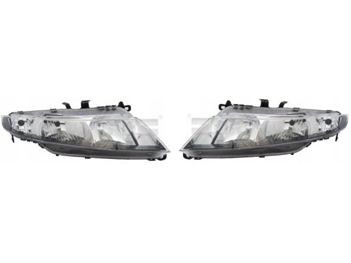 Prawa Lampa Reflektor Przód Honda Civic VIII TYC