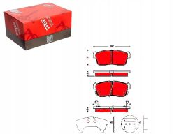 Klocek Hamulcowy Kpl. Gdb3236