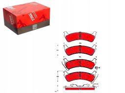 Klocek Hamulcowy Kpl. Gdb4041