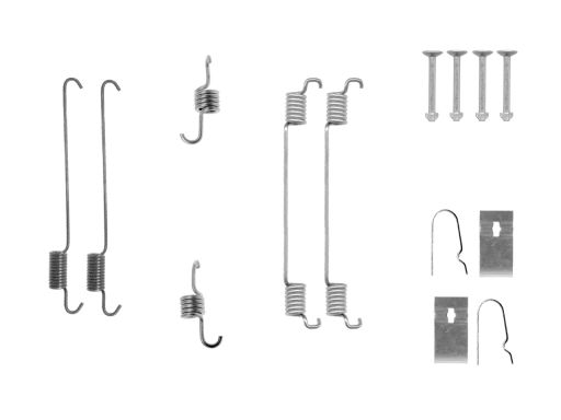 1 987 475 323 Zestaw Montażowy Szczęk Hamulcowych Bosch