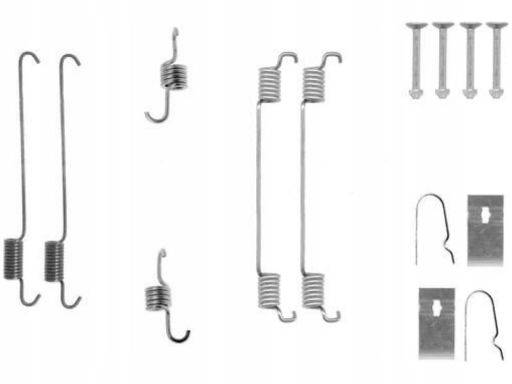 1 987 475 323 Zestaw Montażowy Szczęk Hamulcowych Bosch