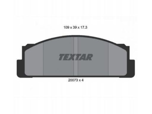 2007304 Klocek Hamulcowy Kpl. Textar
