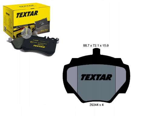 2034402 Klocek Hamulcowy Kpl. Tył , Pasuje Do: Land Rover Defender,