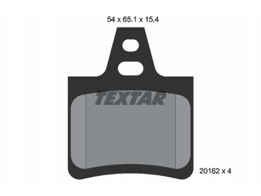 2016203 Klocek Hamulcowy Kpl. Textar