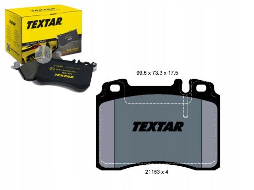 2115307 Klocek Hamulcowy Kpl. Textar