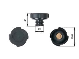 Rc204 Korek Zbiorniczka Wyrównawczego Płynu Gates