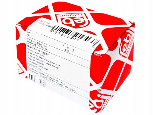 Fe07225 Tulejka Wspornika Drążka Kierowniczego L/P (27Mm) Pasuje Do: B