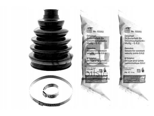 Fe48827 Osłona Przegubu Przód/Zewnątrz (Fi: 28/90) (Dł.125) (Kpl.) Pas