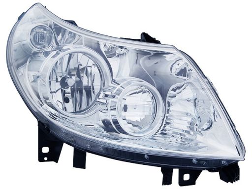 Prawa Lampa Reflektor Przód Renault Megan