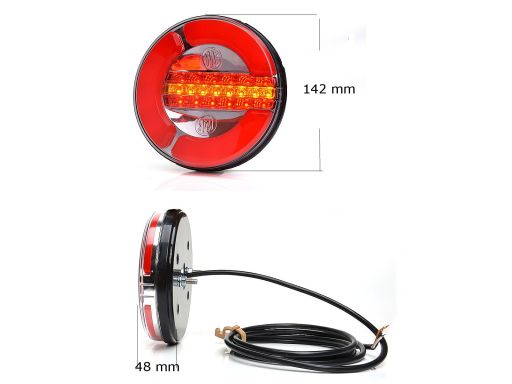 1128 Lampa Tylna 1128 W153 Waś