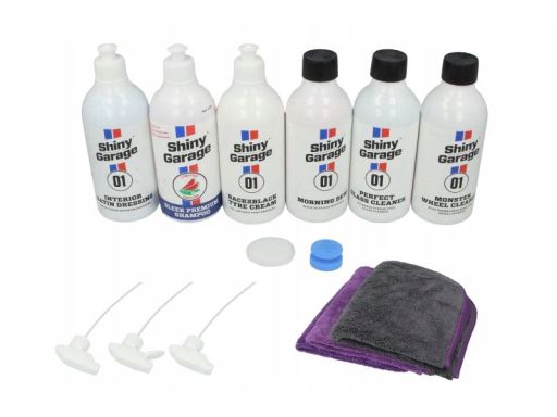 Zestaw Kosmetyków Do pielęgnacji Samochodu Shiny Garage