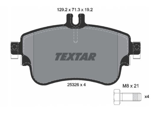 Klocek Hamulcowy Kpl. 2532601