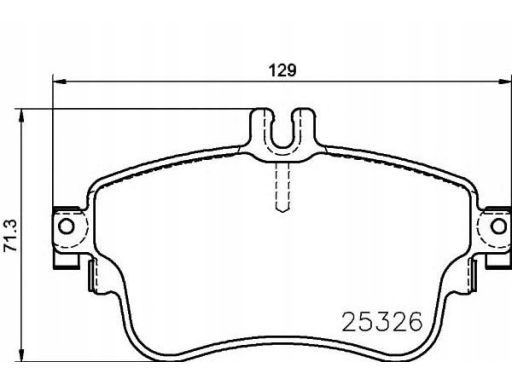 Klocek Hamulcowy Kpl. 2532601