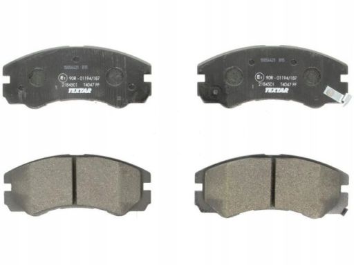 2184501 Klocek Hamulcowy Kpl. Textar