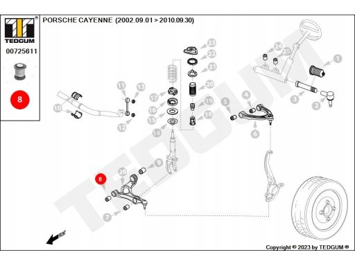 00725611 Tuleja Wahacza Ted-Gum