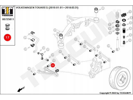 00725611 Tuleja Wahacza Ted-Gum